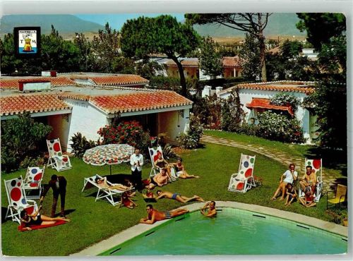 Marbella Schwimmbad Pension