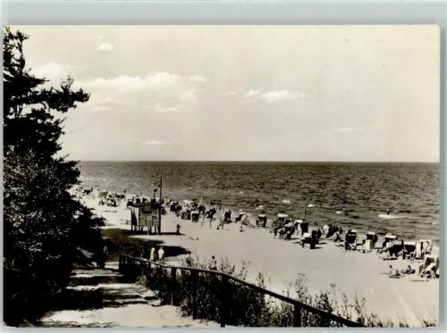 17459 O2235 Ückeritz , Usedom - Blick auf den Strand