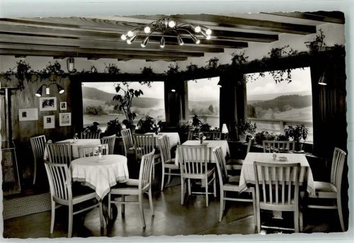 Saig Cafe Alpenblick Pension m. Gästehaus Wahlhalde Bes. E. Schreiber Gastraum