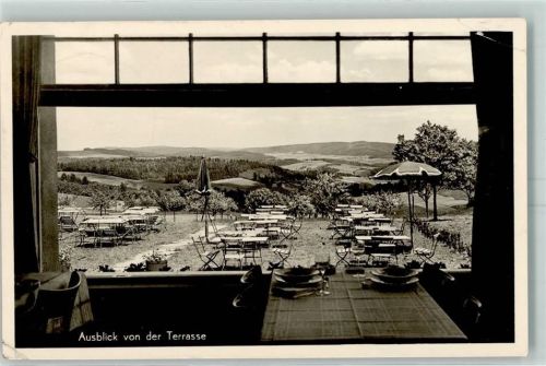 Siedelsbrunn Gasthaus Morgenstern Gartenterrasse