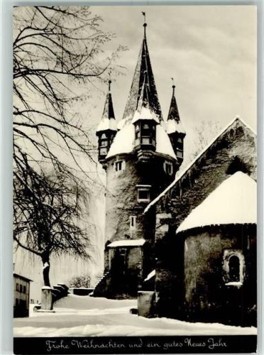 Lindau Diebesturm und Peterskirche Winter Weihnachten