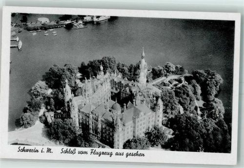 Schwerin Fliegeraufnahme Schloss