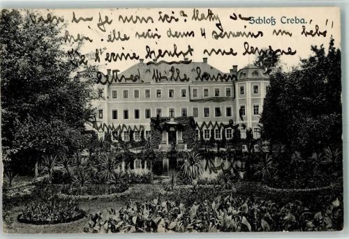 Kreba 1913 Schloss Teich