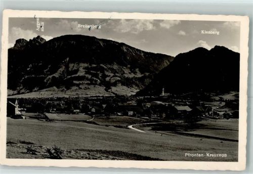 Pfronten Kreuzegg u. Berg mit Aggenstein Breitenberg u. Kienberg