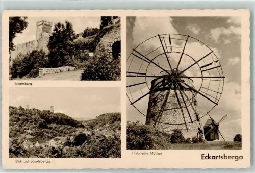 Eckartsberga Eckartsburg Historisch Mühlen