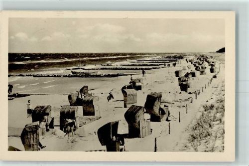 Zingst Badestrand Strandkörbe