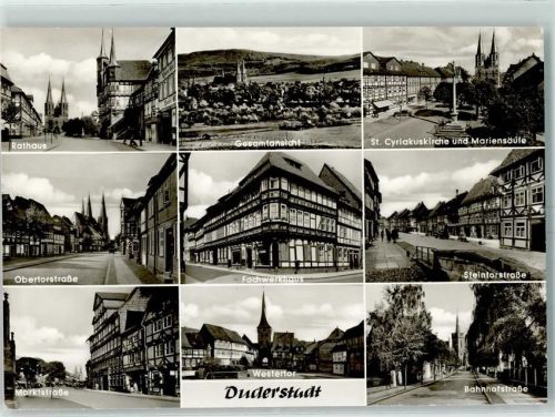 Duderstadt Rathaus Obertorstraße Westertor Steintorstraße