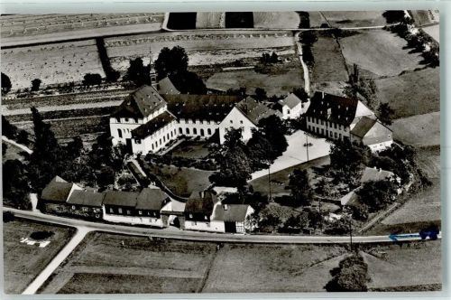 St. Goarshausen Prämonstratenser Kloster Schönau Fliegeraufnahme