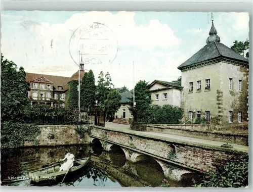 Velen Schloss Ruderboot