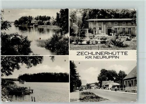 Zechlinerhütte Schlabornsee FDGB-Erholungsheim Bootsverleih Rheinsberger Straße