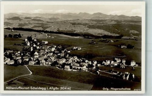 Scheidegg Fliegeraufnahme