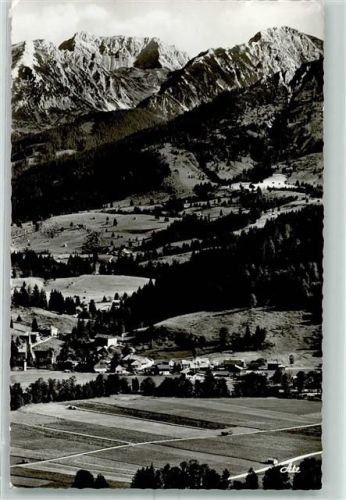 Unterjoch Blick zur Landesgrenze mit Gaishorn