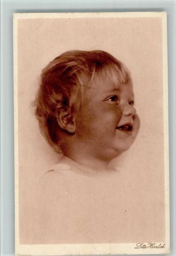 Kinderköpfe 18. Sammlung Serie 40, gute Erhaltung AK Herrlich, Lotte