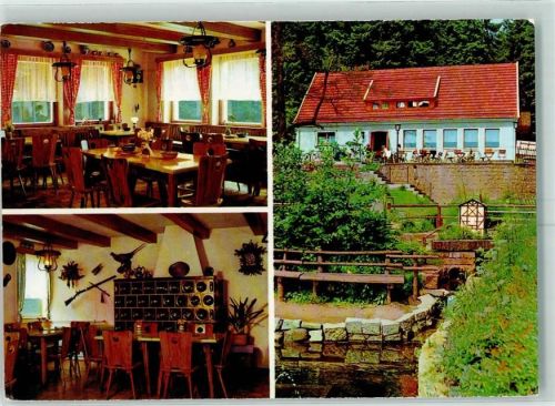 Leinefelde Gasthaus Köhlersgrund Gastraum Kachelofen