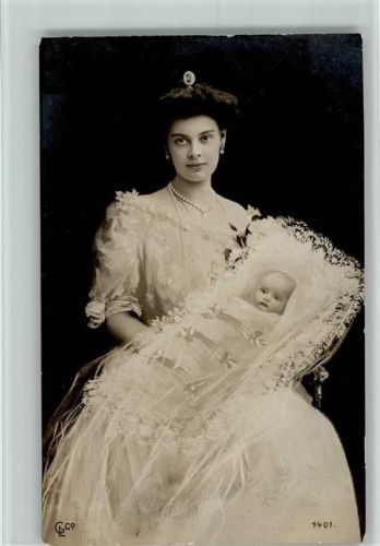Nr. 1401 - Adel Preussen - Cecilie mit Baby