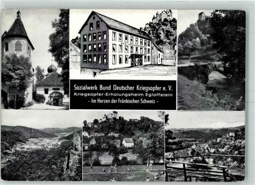 Egloffstein Sozialwerk Bund Deutscher Kriegsopfer e.V. Kriegsopfer Erholungsheim