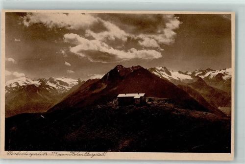 Starkenburger Hütte Hohen Burgstall Hüttenstempel