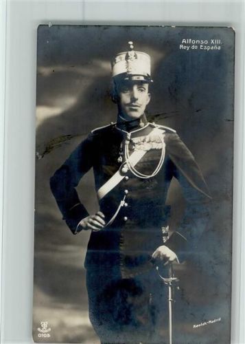 Nr. 0105 - Alfonso XIII Roi de Espana in Uniform AK