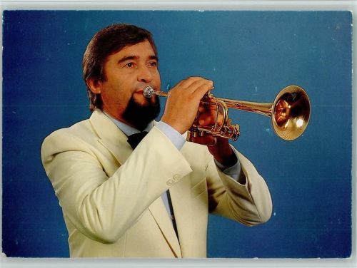 Walter Scholz mit Trompete - keine AK
