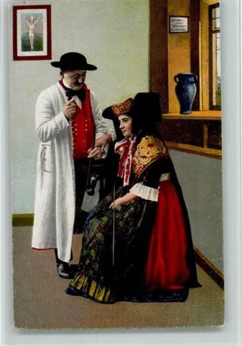 Ehepaar in Tracht AK