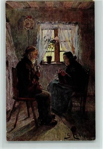 Wenn der Abend kommt von S. Colm - Meistergalerie 4745 AK