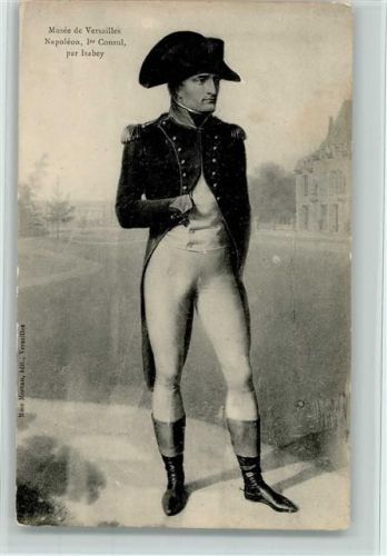 Malmaison - Bonaparte according to the arawing of Isabey, gute Erhaltung AK