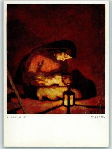 Egger-Lienz - Madonna - Ludwig Möller Verlag Nr. 47 AK