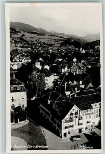 Dornbirn Blick vom Kirchturm