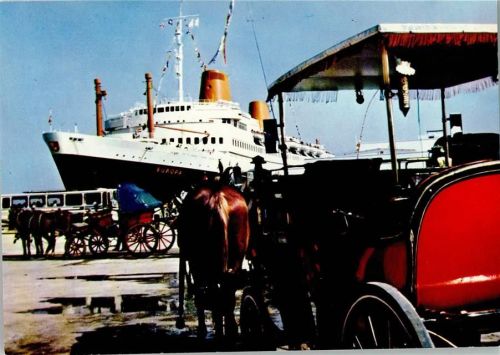 M.S. Europa Kutschen Reiseausstellung