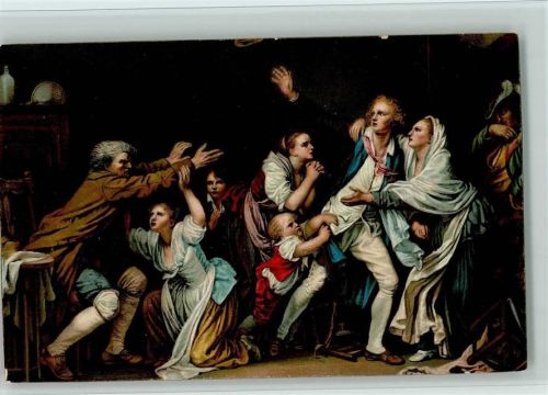 29024 - Greuze - " La malediction paternelle" AK
