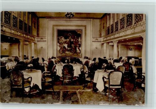 Speisesaal 1. Klasse, gute Erhaltung AK