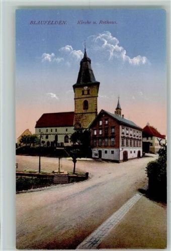 Blaufelden Kirche Rathaus
