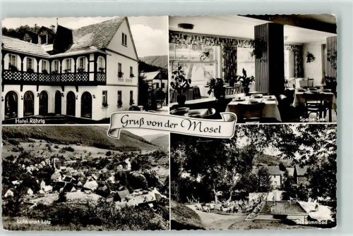 Lütz Hotel-Pension Röhrig Speisesaal Schwimmbad