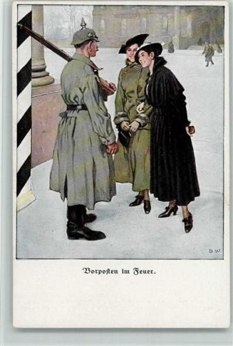 1919 Serie VII Nr. 2 sign. Wennerberg AK