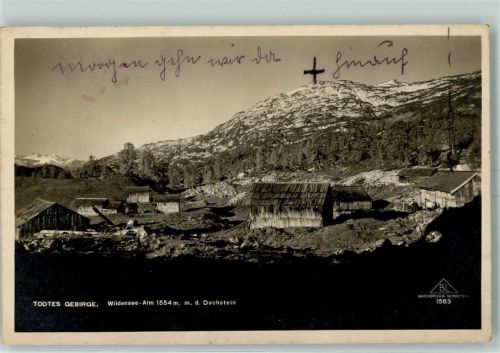 Wildenseealm Dachstein Hüttenstempel