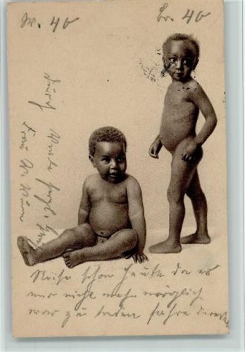 1904 Nackte Kinder AK