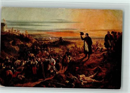 Verlag Seemann Nr. 58 - Napoleon bei Wagran , gute Erhaltung AK