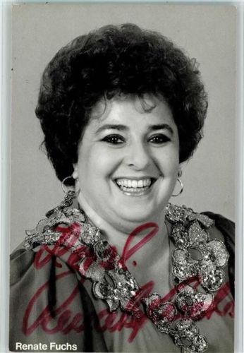 Renate Fuchs - Autogramm