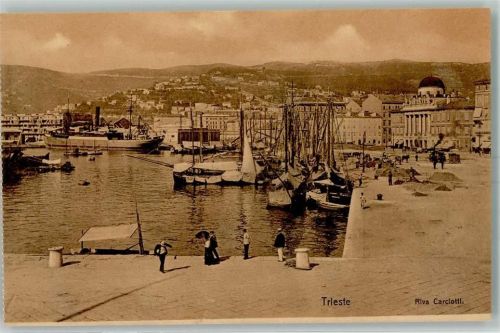 Trieste / Triest / Trst Riva Carclotti Hafen