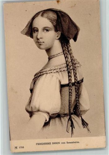 1932 Friederike Brion von Sesenheim , Ackermann Serie 146 AK