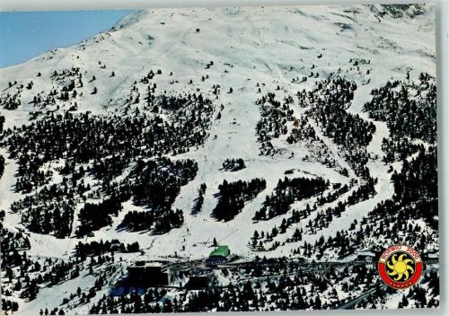 Bormio 1980 Luftbild - Skigebiet, gute Erhaltung AK