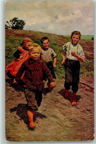 1917 Dorfjugend - sign Genzmer