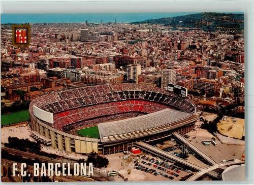 Barcelona Estadi Futbol Club Fliegeraufnahme