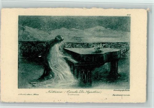 Verlag Fusetti Nr. 608 - Nocturne AK