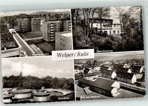 Welper Jugendherberge Schwimmbad Hochhausgruppe
