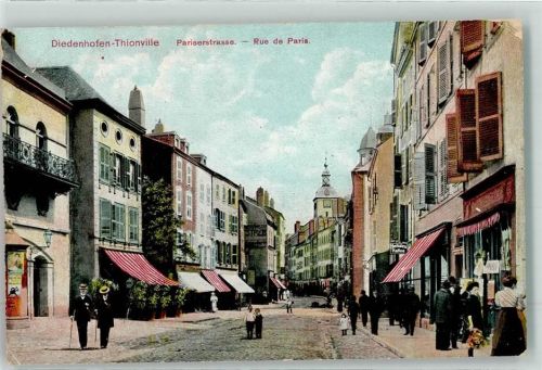 57100 Thionville 1910 - Rue de Paris