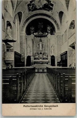 Gengenbach Mutterhauskirche Altarblick Kanzel