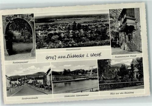 Lübbecke Burgmannshof Andreastraße Schwimmbad