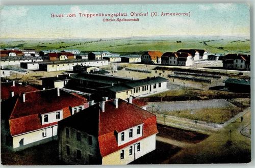 Ohrdruf Truppenübungsplatz XI Armeekorps Offizier Speiseanstalt Gasthaus