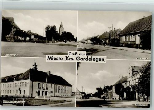 Mieste Riesebergstraße Wilhelmstraße Polytechnische Oberschule